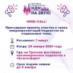 Open-call на трек микропрезентаций Феста подкастов НКО